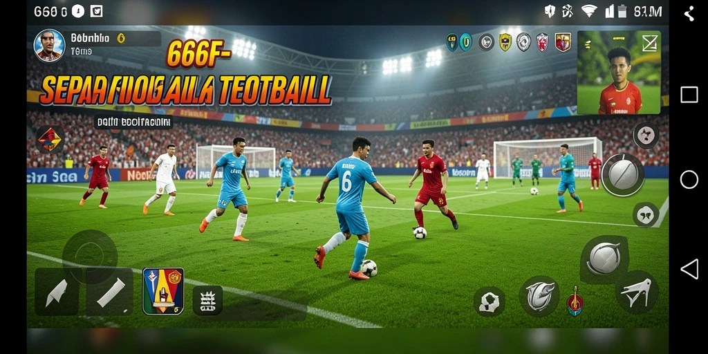 Tampilan gameplay <strong>666F</strong> yang mendebarkan saat pertandingan berlangsung.