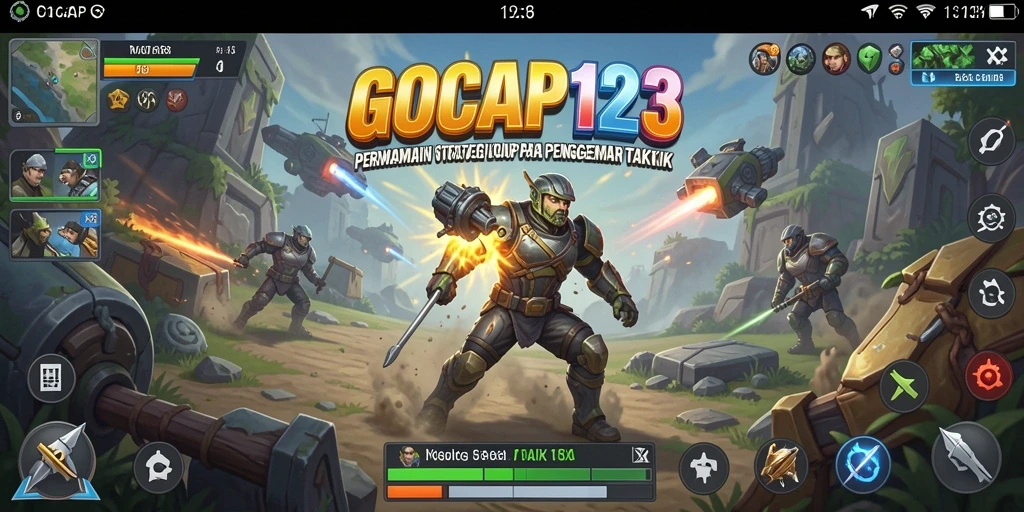 Tampilan screenshot GOCAP123 menampilkan gameplay yang penuh strategi dan taktik.