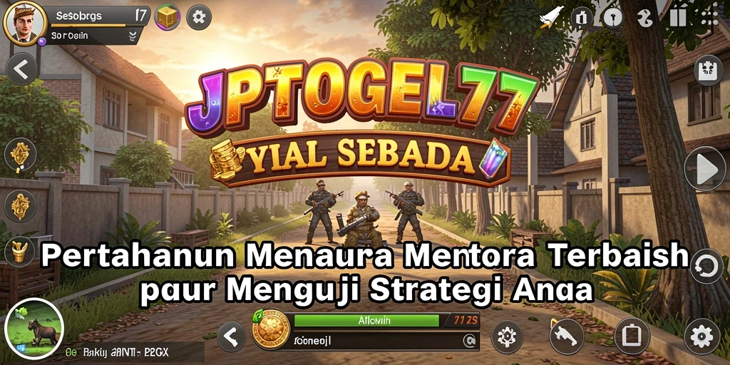 Screenshot gameplay JPTOGEL77 yang menunjukkan pertarungan menara yang mendebarkan.