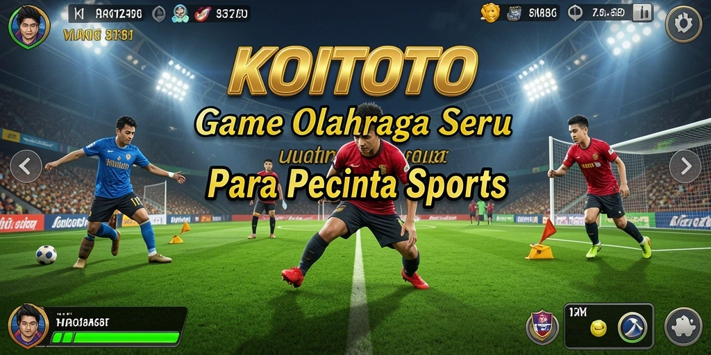 Tampilan gameplay KOITOTO yang penuh aksi dan seru.