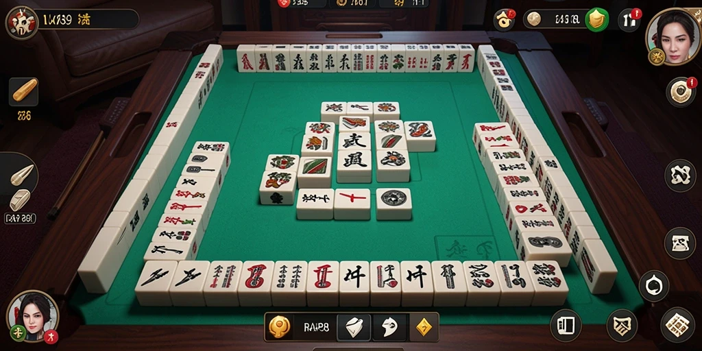 Tampilan gameplay Mahjong yang menarik di RAP89.
