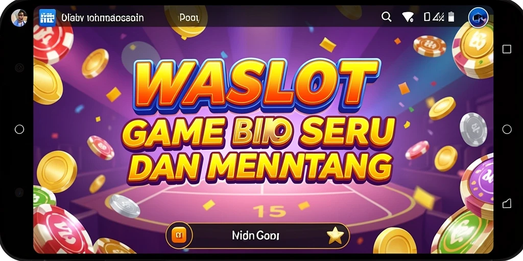 Screenshot permainan WASLOT menampilkan aksi seru Bingo.