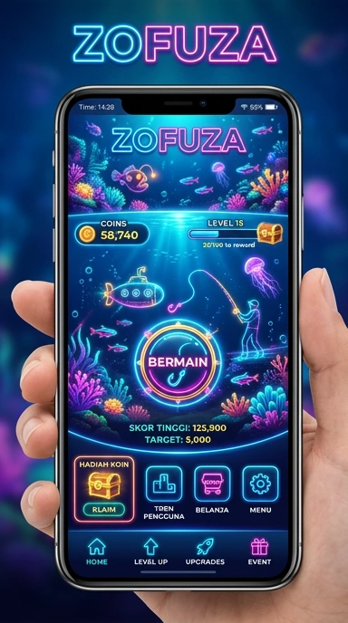 Screenshot aplikasi zofaza dengan berbagai kategori aplikasi.